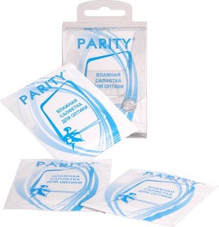 Универсальные влажные салфетки д/оптики (10шт)(24120)