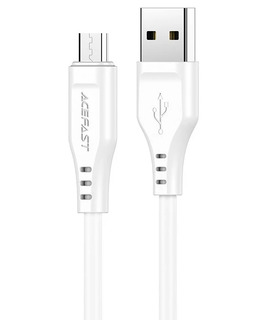 Кабель ACEFAST C3-09 USB/Micro White 120cm (AF-C3-09-WH)