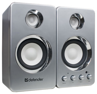 Колонки Defender DIAMOND 17 Дер. корп,2*15W bass treble