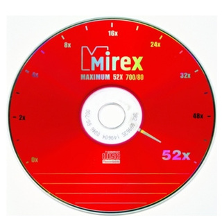 Диск CD-R Mirex STANDART 700 Мб 52X
