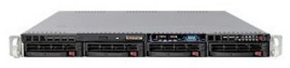 Сервер IRU ROCK 1104R Ci3-540(3060)/4096GB/noHDD/DVD/350W/1U