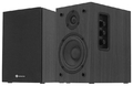 Колонки Konoos 2.0 KNS-D400-Bl, 2х8,0 Вт MP3 player (коричневое дерево)