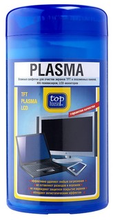 Салфетка TOP HOUSE PLASMA Влаж д/очист  экранов TFT и плазм пан, ЖК-тел, LCD-мониторов, 75 шт