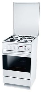 Плита комбинированная с электродуховкой Electrolux EKK 513519 W