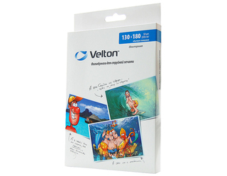 Фотобумага Velton для струйных принтеров глянцевая, 230 gsm,  50 листов 130x180