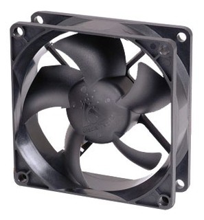 Вентилятор GlacialTech CF-8025SED0AB0031 fan 80х80х25 case/19dB/OEM 3+4-pin