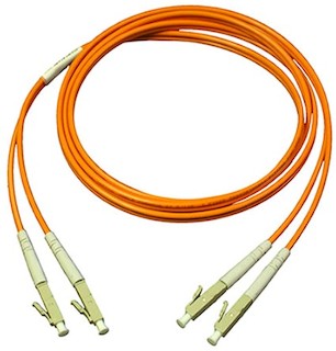 Оптический кабель Dell 2M Optical Fibre Cable, LC-LC