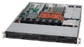 Корпус SuperMicro CSE-815TQ-560UB 1U 4x3.5"SAS/SATA Bays, 560W, Rail