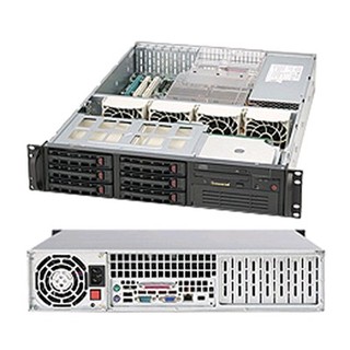 Корпус SuperMicro CSE-823TQ-R500LPB 2U 6x3.5"SAS/SATA Bays, 2x500W, Rail