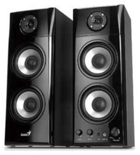 Колонки Genius SP-HF 1800A (50W RMS) black wood