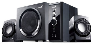 Колонки Genius SW-V2.1 1250, 36W RMS, выносной блок управления, black color