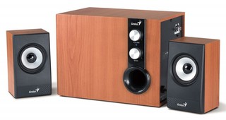 Колонки деревянные Genius SW-HF 2.1 1205, wood 32Вт RMS