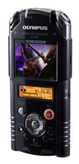 Диктофон Olympus LS-20M SD card, AC адаптер, аккумулятор Li-ion, USB кабель (V409110BE000)