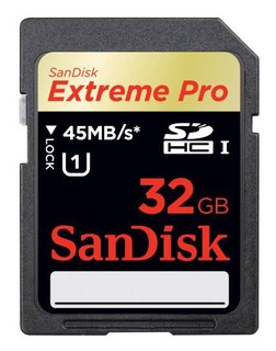 Флеш карта SDHC Pro Extreme 32Gb 45MB/s version SanDisk (SDSDXP1-032G-X46)