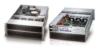 Корпус SuperMicro CSE-815TQ-R700CB 1U 4x3.5"SAS/SATA Bays, 2x700W, Rail