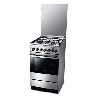 Плита комбинированная с электродуховкой Electrolux EKK 511510 X