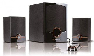 Колонки Jetbalance JB-402 2.1 черные (10W+2*2.5W)