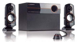 Колонки Jetbalance JB-406 2.1 черные (14W+2*8W)