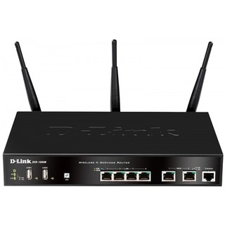 Сетевой экран D-Link DSR-500 2 Gigabit WAN ports 4 Gigabit LAN port Support Ipv6 RIP v1/2 NAT PAT