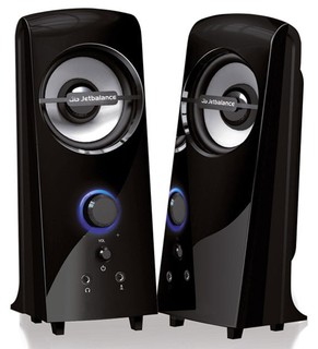 Колонки Jetbalance JB-117 2.0 черные (6W)