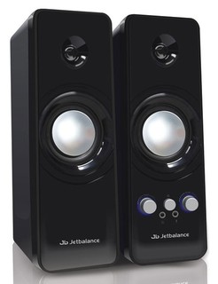 Колонки Jetbalance JB-140 2.0 черные (6W)