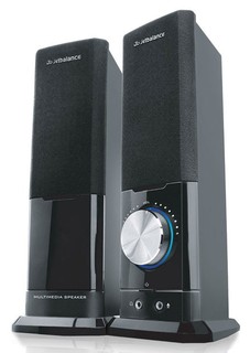 Колонки Jetbalance JB-145 2.0 черные (7W)