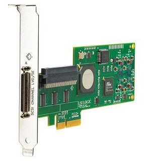 Адаптер HP 1-ch U320 PCI-E HBA (412911-B21)