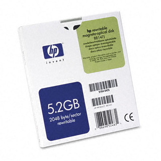 Картридж HP MO 8X 5.2GB RW 2048 byte/sector Disk 1pack (88147J)