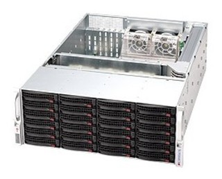 Корпус SuperMicro CSE-846E1-R900B 4U 24x3.5"SAS/SATA Bays, 2x900W, Rail