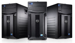 Сервер Dell PE T310 X3430 2.4/2G(1x2G 2R RDIM 1.3K)/SATA 3.5 500G 7.2/SAS6/iR/RW/1PSU/iDR6 Em/3YNBD