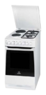 Плита электрическая Indesit KN3N117S(W)/RU