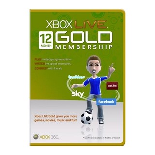 Карта подписки Microsoft XBOX LIVE 12 (+2) месяцев 52M-00122