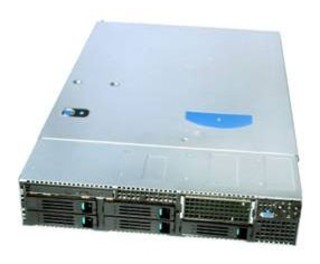 Сервер iRU Rock 2108R E5620(2400)/4096/160GB/noOptDrv/750W