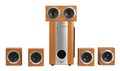 Колонки Sven HT-435R wood 5.1 5x15Вт+35Вт RMS 110Вт ПДУ дерево