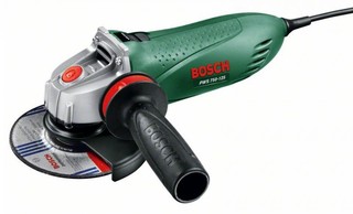Углошлифовальная Bosch PWS 750-125 кейс + алмазный диск
