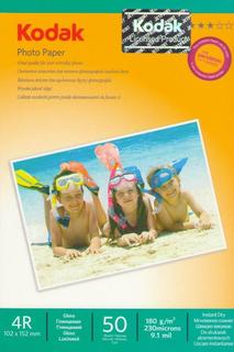 Бумага Kodak 4R (10.2x15.2) глянцевая 180 г/м 50л