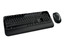 Комплект клавиатура + мышь Microsoft  2000 черный Wireless Desktop USB (M7J-00012)