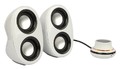 Колонки Jetbalance JB-160 2.0 белые с черным (6W)