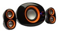 Колонки Jetbalance JB-410 2.1 черные с оранжевым (17W+2*3W)