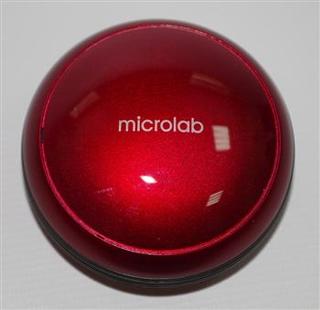 Колонки MICROLAB MD112 красные, USB, SD card, FM (1W RMS)