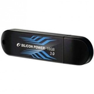 Флеш Диск USB 3.0 16Gb Silicon Power Blaze B10 Flash Drive черный