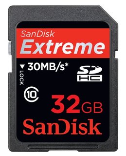 Флеш карта SDHC 32Gb Class10 Sandisk Ultra SDSDU-032G-U46