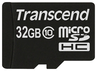 Флеш карта microSDHC 32Gb Class10 Transcend TS32GUSDC10 (No adapter)