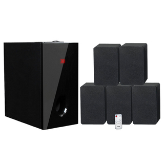 Колонки TOP DEVICE TDE 306 5.1 серебристо-черный