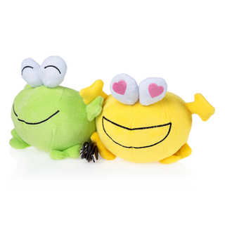 Колонки CBR MF 600 Dapper Frogs (2Втх2), USB, плюш, сувенир