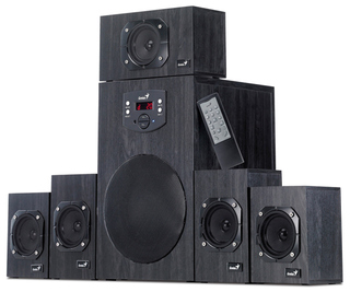 Колонки Genius SW-HF5.1 4500, 5.1 черный 125W RMS