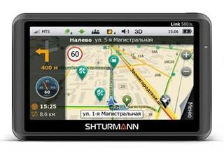 Автомобильный навигатор GPS SHTURMANN Link 500SL 5" 480x272 GPRS