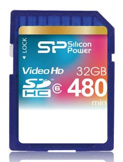 Флеш карта SD 32Gb Class6 Silicon Power SP032GBSDH006V30 SD2.0