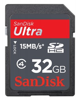 Флеш карта SDHC 32Gb  Ultra II SanDisk (SDSDH-032G-E11)