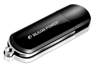 Флеш Диск Silicon Power 16Gb Luxmini 322 SP016GBUF2322V1K черный